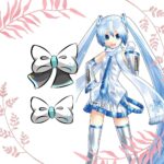 noeud inspiré de Snow Miku