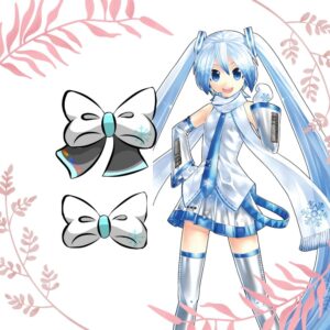 noeud inspiré de Snow Miku